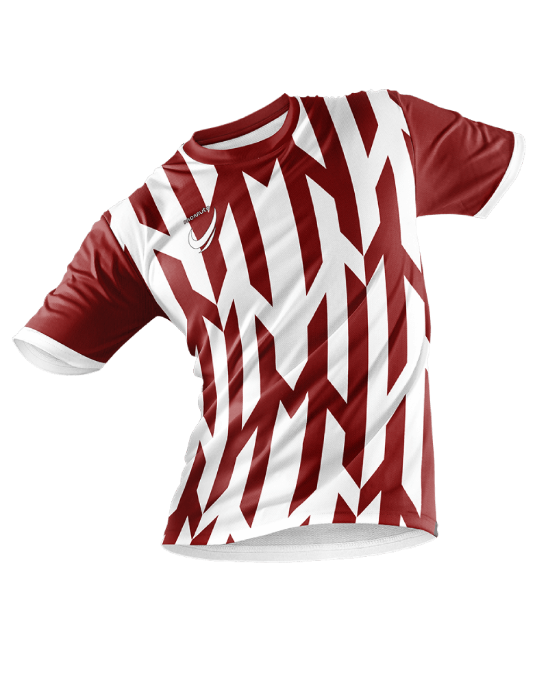 Camiseta fútbol personalizada rosa y negro - Momuto